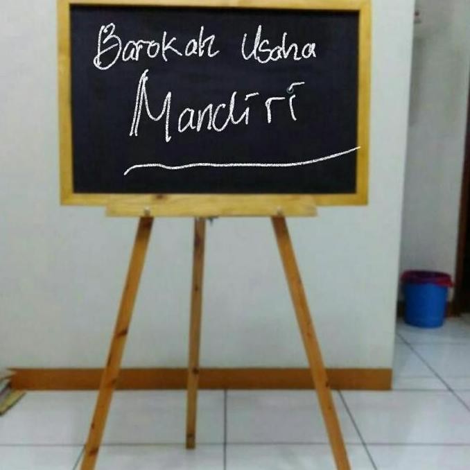

Stok Sj Papan Tulis Blackboard Plus Tripod Size 60X90Cm