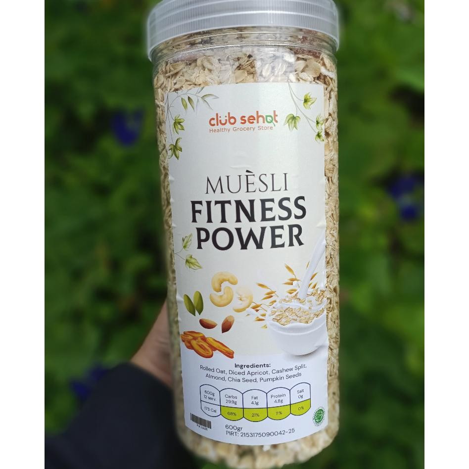 

Club Sehat Muesli Fitness 600Gram