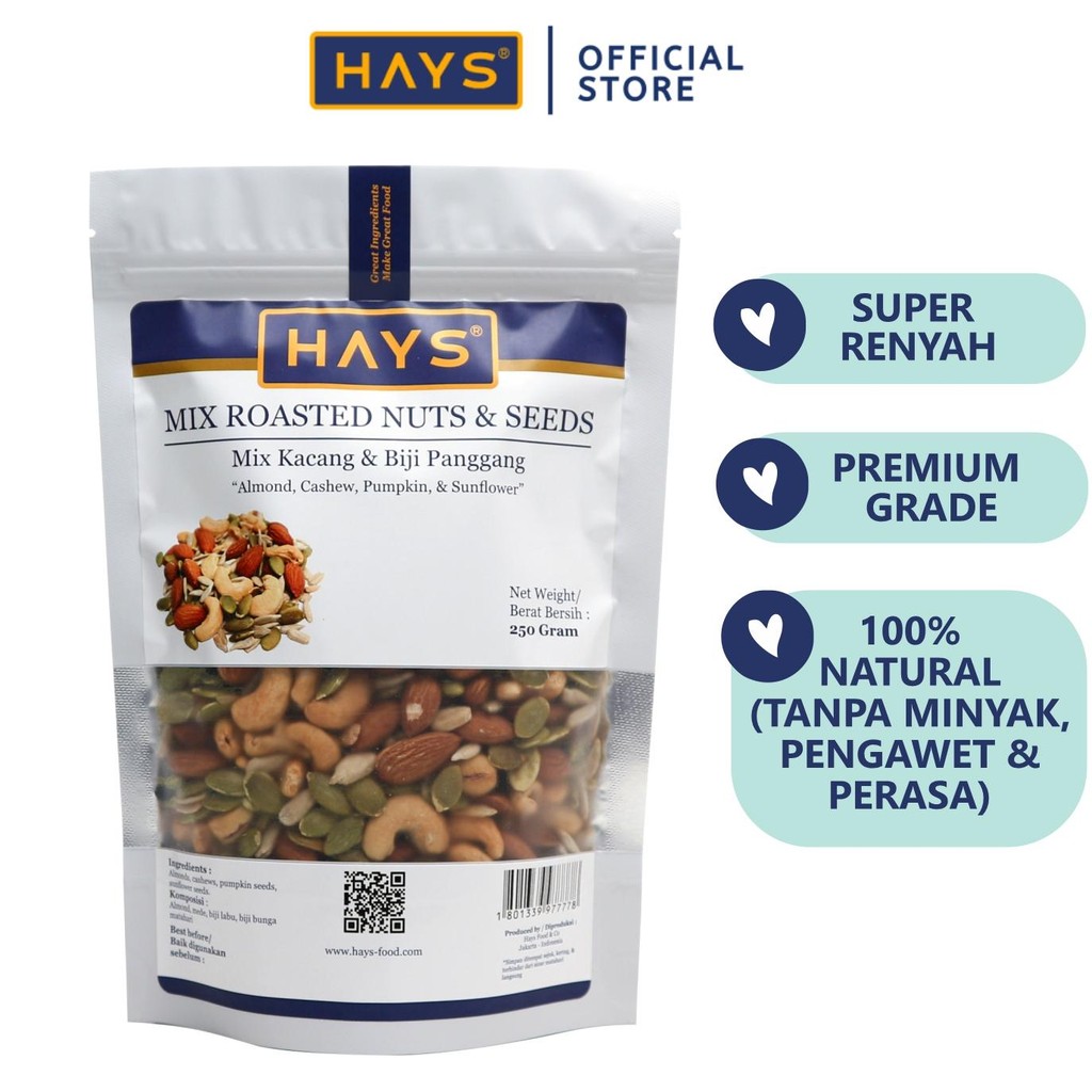 

Mix Roasted Nuts Seeds 250 Gram Almond Medemete Pumpkin Sunflower Panggang Mix Kacang Panggang Mix Kuaci Aci Hays