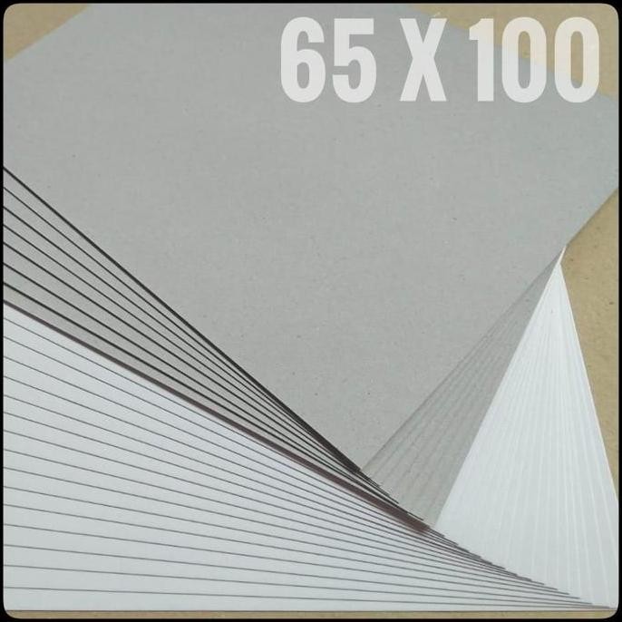 

TERBARU - 1 Rim Kertas Duplek Duplex 350 gsm Ukuran Plano 65 cm X 100 cm