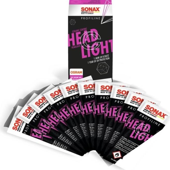 NEW Sonax Profiline Headlight Coating, Nano Coating Lampu Mobil