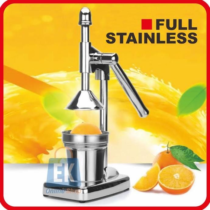 TERBARU - Alat Peras Jeruk Stainless KIMITSU KJM-202 | Alat Peras Jeruk Manual | Alat Peras Jeruk Be