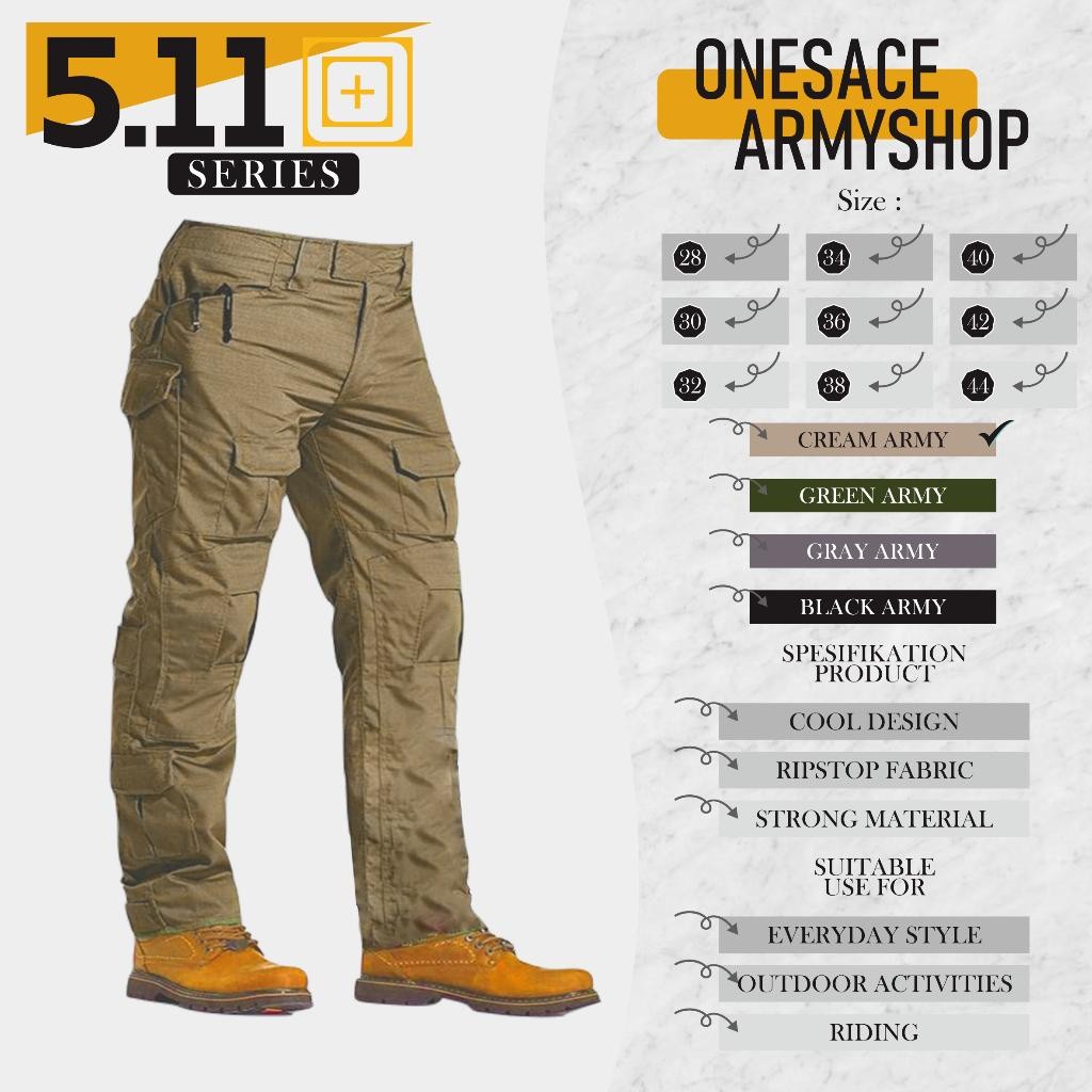Celana Tactical Onesace Pria & Wanita Celana Lapangan Outdoor Pdl