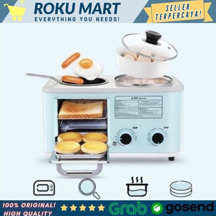 Promo 3in1 Breakfast Machine / Breakfast Set ALL IN ONE / Mesin Masak COD