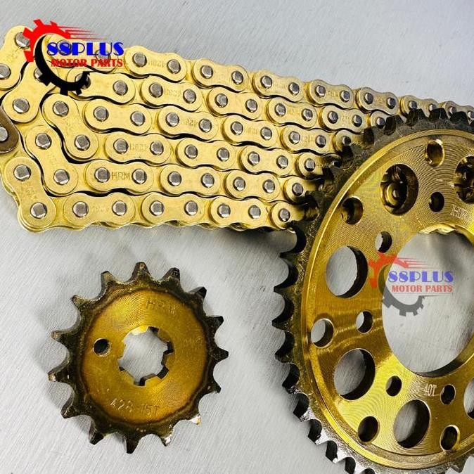Gear Gir Set Paket Vega Zr Jupiter Z 115 New Robot Vega Rr Force Fi Gold Motor