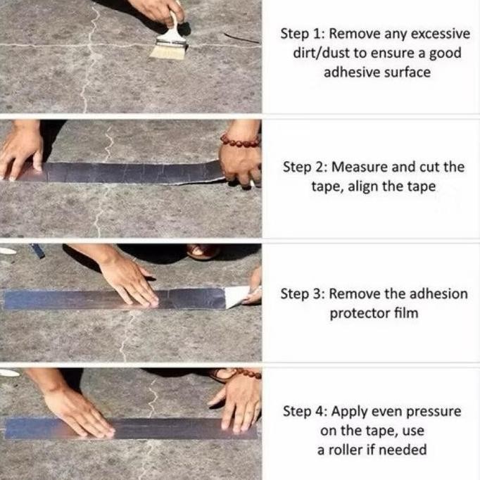 Lakban Anti Bocor Super Kuat Lakban Anti Bocor Waterproof Super Kuat Anti Air Pita Tahan Air Butil l