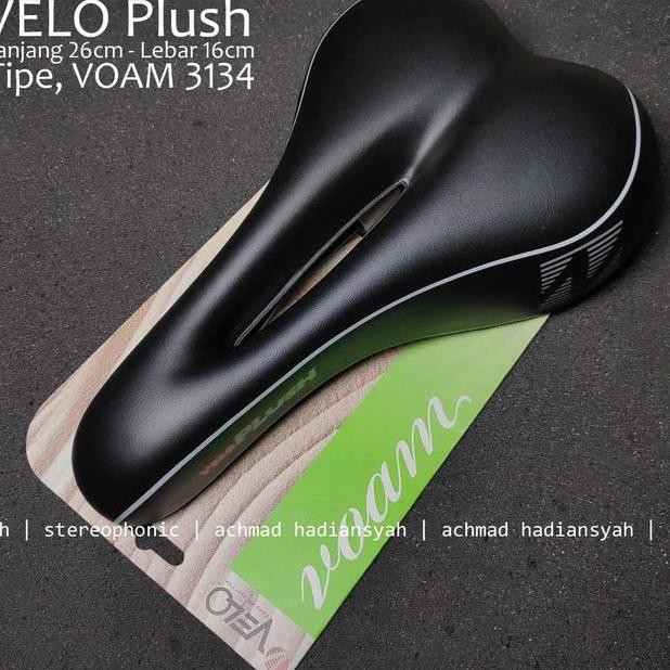 Saddle Sepeda Lipat Saddle Lebar Tebal Empuk Saddle Mtb Velo Plush3134