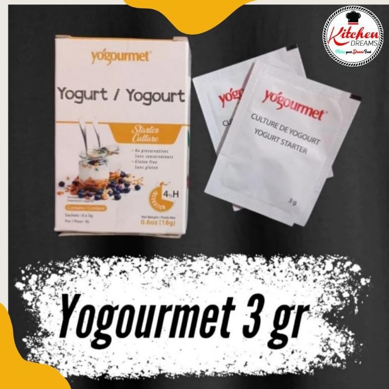 

Yogourmet Bibit Yoghurt/Starter Yogurt Kanada - 3 gram Nugi