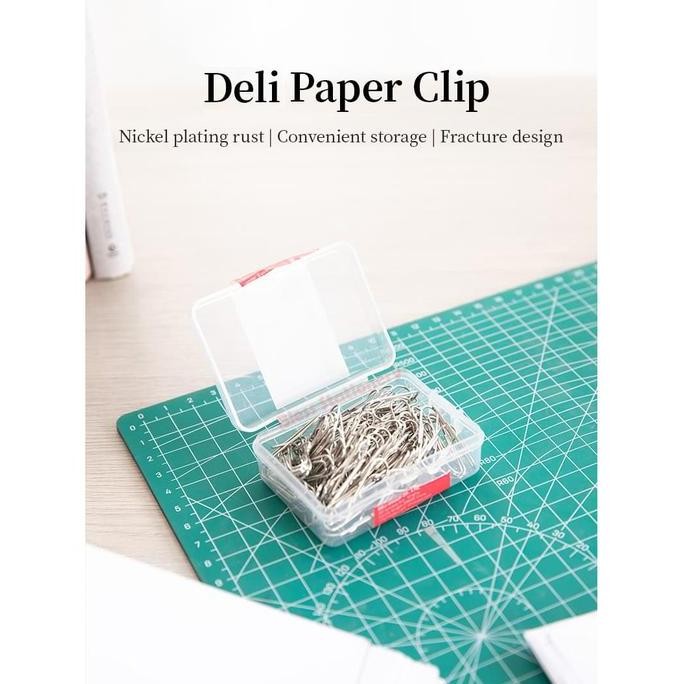 

Deli Klip Kertas 29Mm Penjepit Kertas Paper Clip