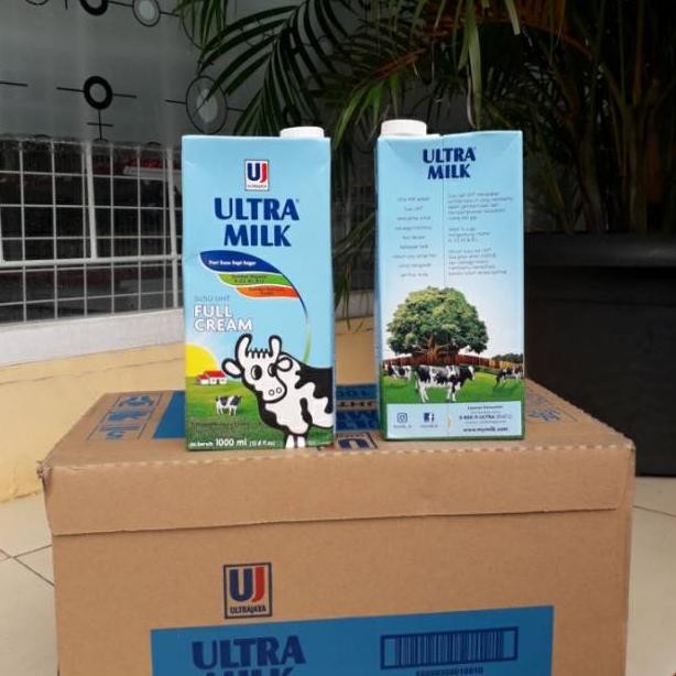 

Susu Ultra Milk Coklat & Full Cream 1 Ltr/ 1000ml Nugi