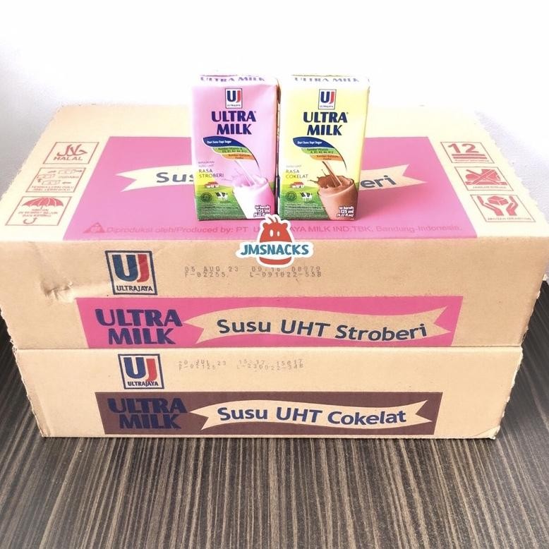 

[PROMO!!] Ultra Milk DUS 125ml isi 40 pcs - susu ultramilk grosir Nugi