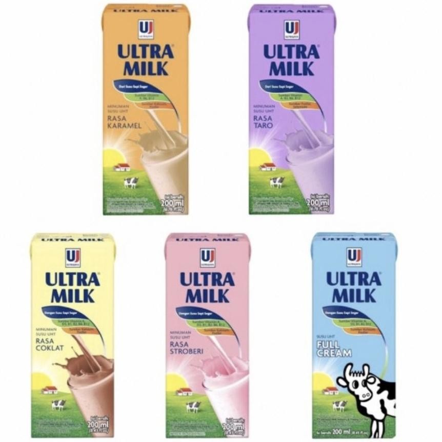 

[GROSIR!!] Ultra Milk 200ml 1 DUS isi 24 PCS - susu ultra grosir termurah enak diskon Nugi