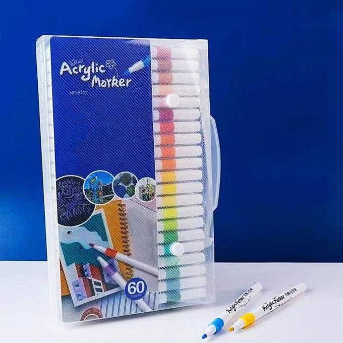 

Acrylic marker 48 colors/60 colors Color pen/fiti pen/Lukisan anak -anak