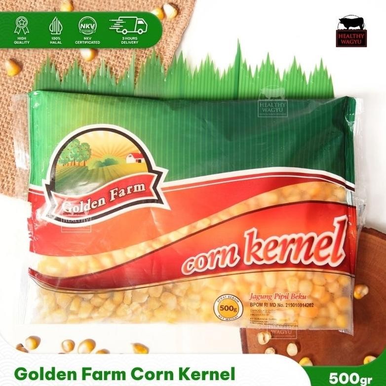 

Sweet Corn Kernel Golden Farm Jagung Pipil Manis Halal 500gr Nugi