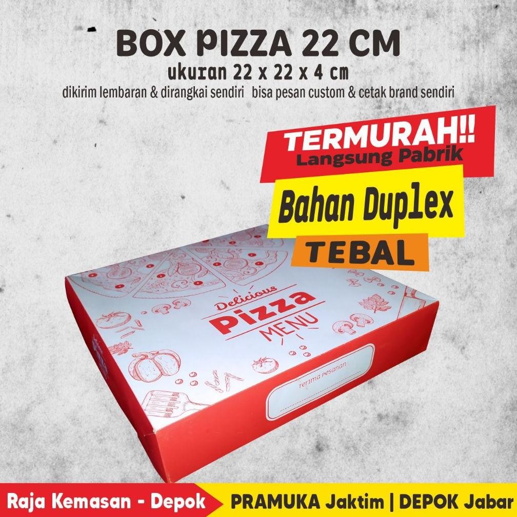 

Box Pizza 22 CM DUPLEX MOTIF (50 Pcs) Nugi