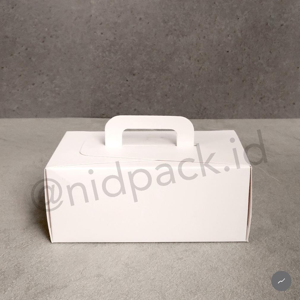 

Dus Kue Cake Box 20x10 Cm (PUTIH) Nugi