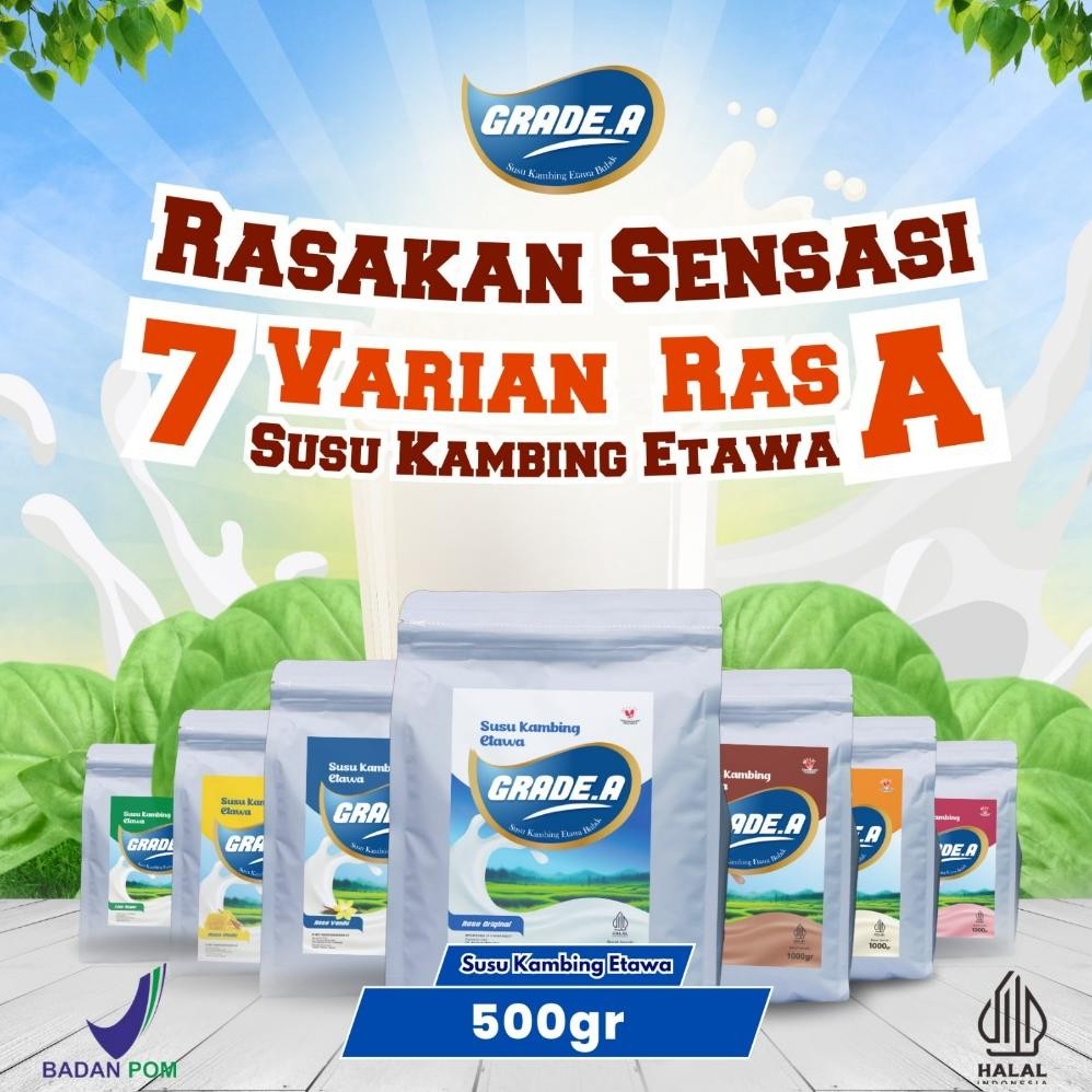 

SUSU KAMBIN G ETAWA GRADE A1 ORIGINAL 500GR dan ALL VARIAN BPOM Nugi