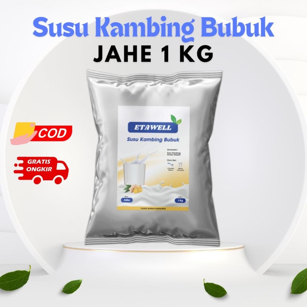

Etawell - Susu Kambing Bubuk Jahe 1000 Gr Nugi