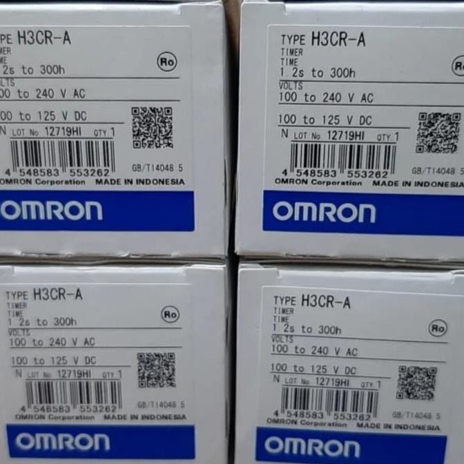 TERMURAH - Timer Omron H3CR-A Omron Barang Baru dan Ori