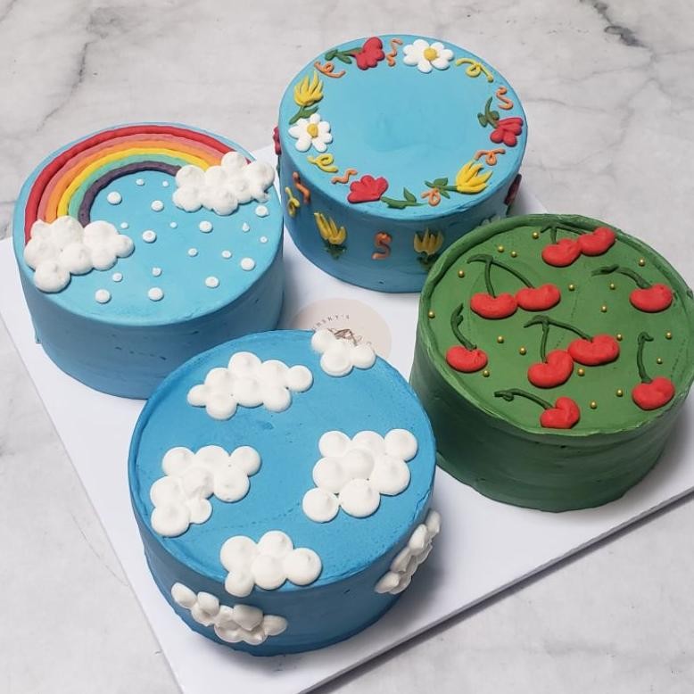 

Korean Bento Cake BUNDLE 4 Nugi