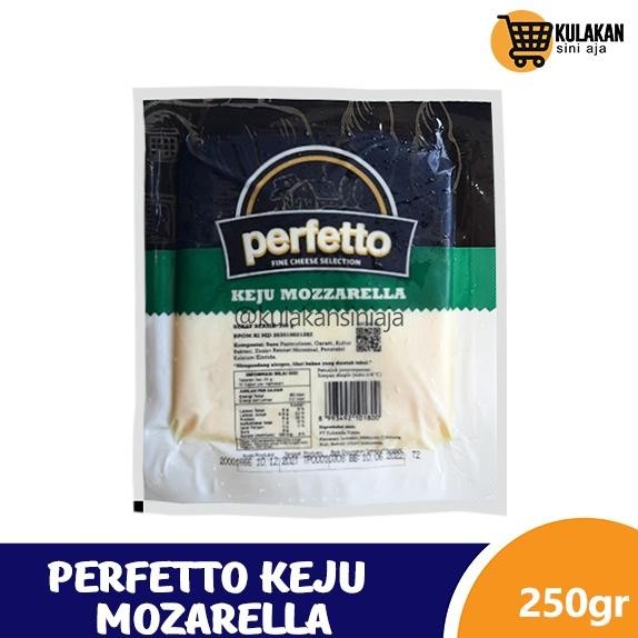 

Perfetto Keju Mozarella 250 Gram Nugi