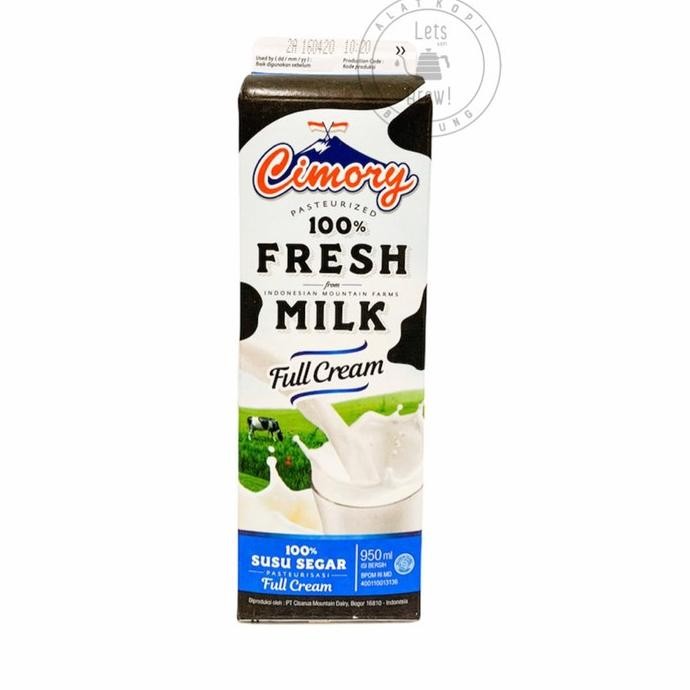 

Susu Cimory Fresh Milk Plain 1 Liter | FreshMilk Cimori Susu Segar Pasteurisasi 1L 950ml Nugi