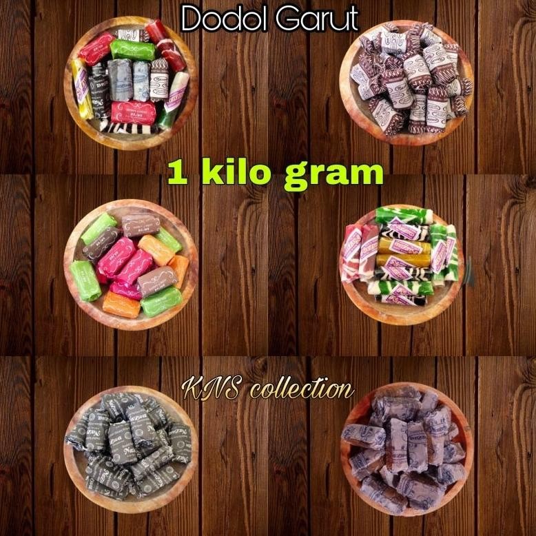 

Aneka Dodol Garut Original 100% asli, 1 KG bisa Mix semua rasa, cita rasa khas yang super enak dan legit Nugi