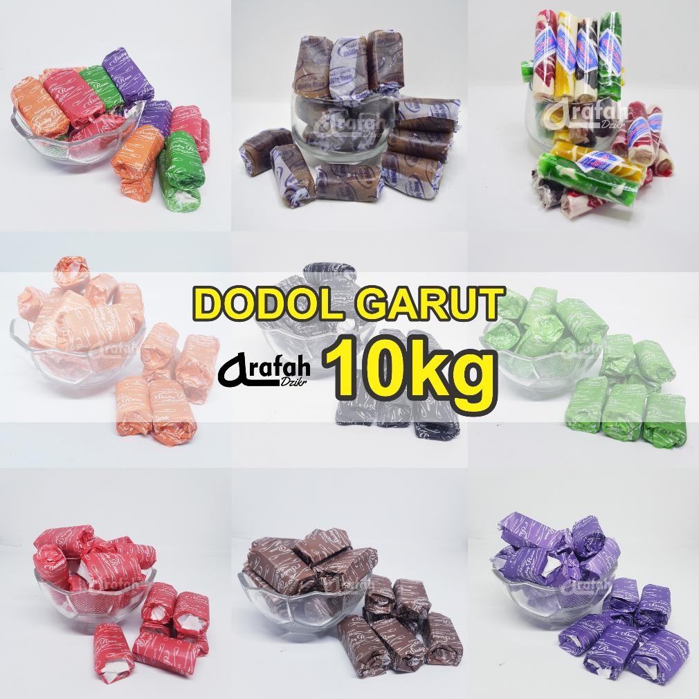 

Dodol Garut Asli 1 karton (10kg) termurah kualitas super makanan asli khas garut Nugi