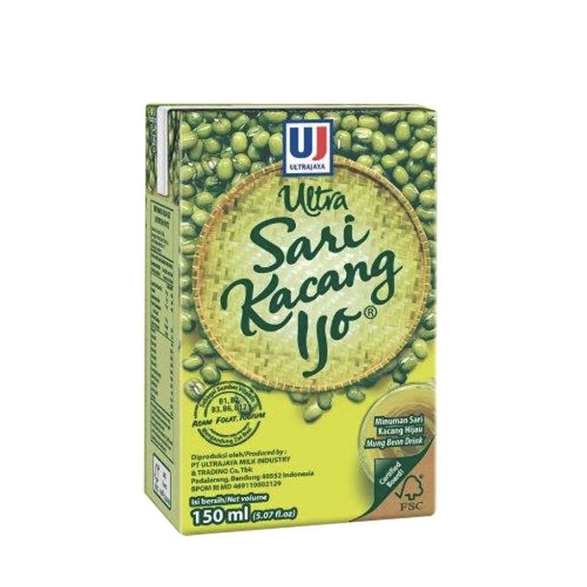 

[GROSIR!!] Sari Kacang Ijo Kecil 150ml 1 DUS isi 24 PCS - grosir ultra sari kacang ijo termurah diskon Nugi