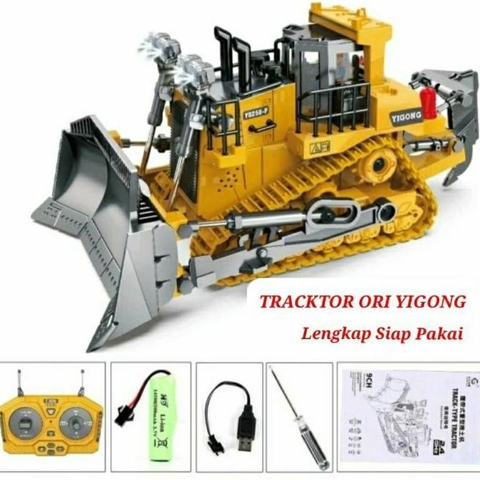 Mobil Control Rc Excavator Beko Tank Militer Besar Mainan Remot