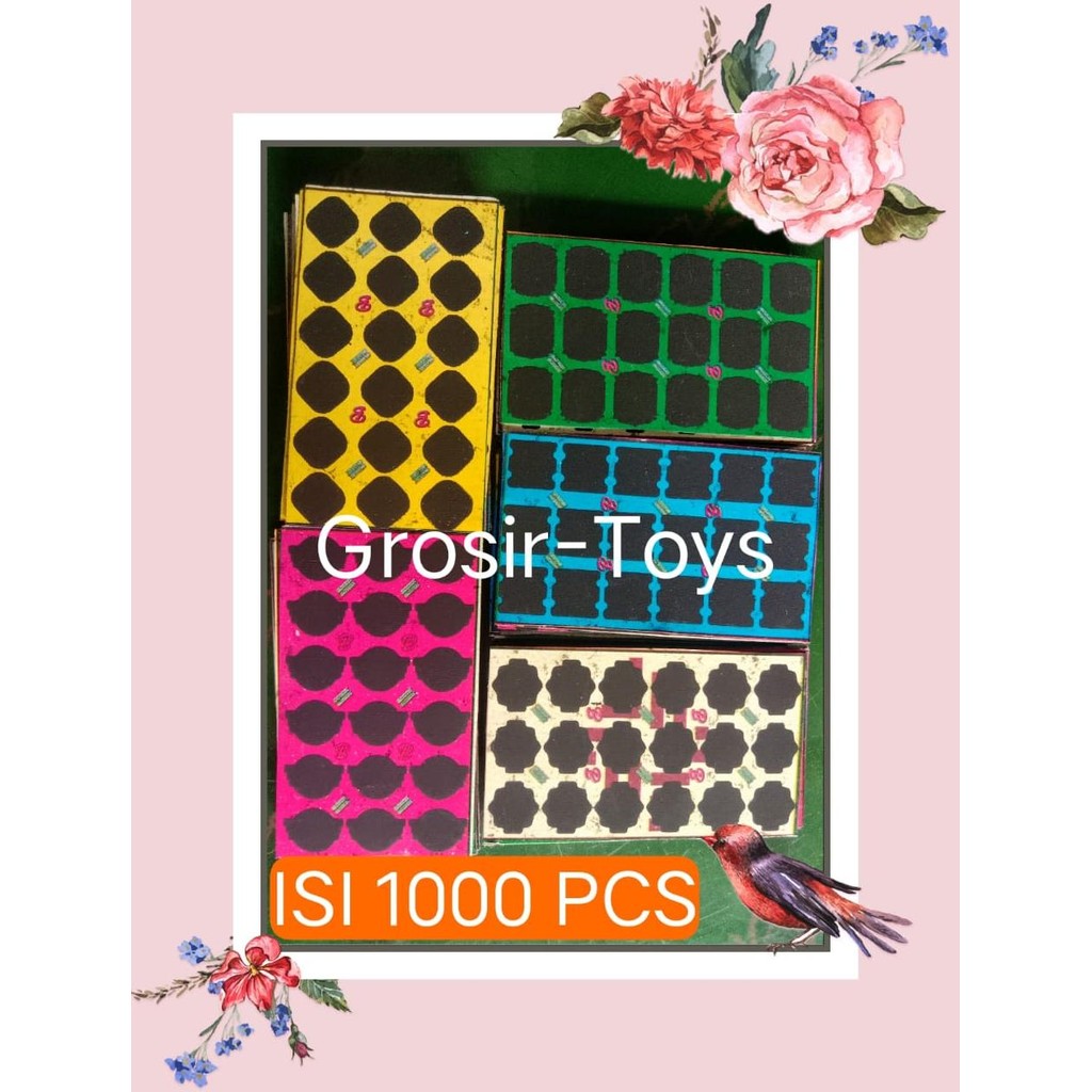 18 TITIK ISI 100 LEMBAR MAINAN GOSOK GOSOK ZONK TENGKORAK