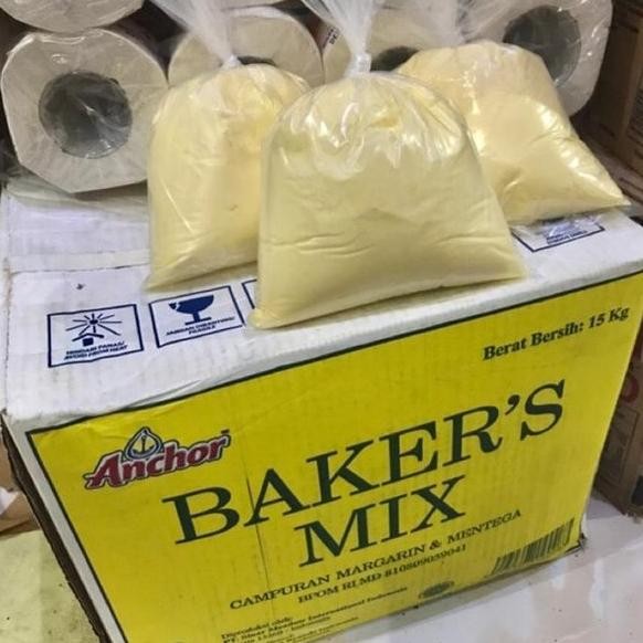 

ANCHOR Baker's Mix Bakermix Butter Blend Kemasan REPACK 500 GRAM Nugi
