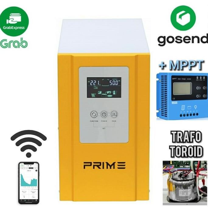 Inverter hybrid Prime 1500W 24V low frequency trafo donat UPS