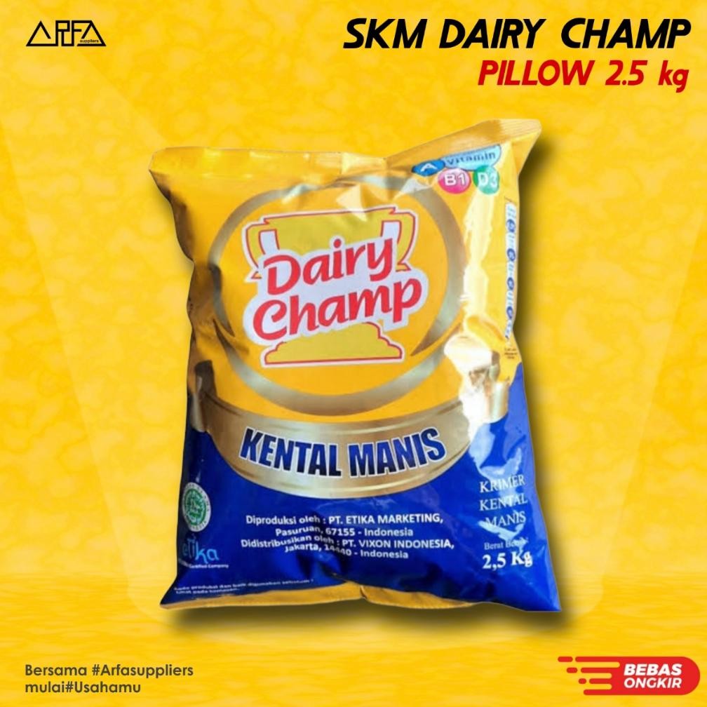 

Skm Dairy Champ 2.5 Kg Pillow Khusus Instan Nugi