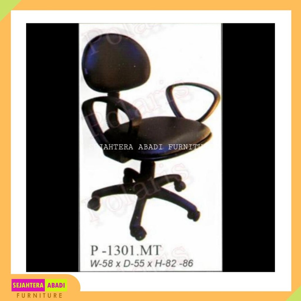 Kursi Kantor, Kursi staff, Kursi Karyawan,Kursi Putar Hidrolis Polaris