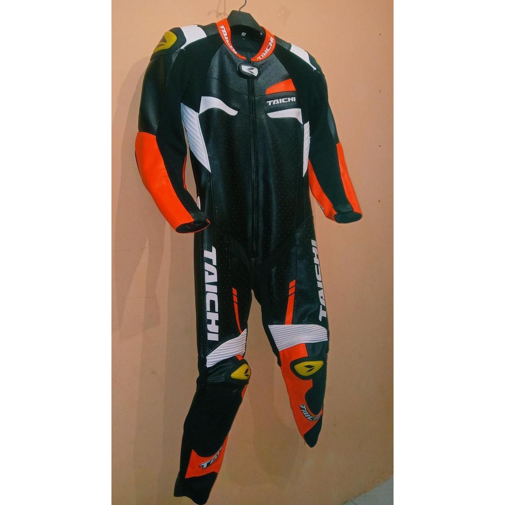 Wearpack balap road race taichi kulit sintetis