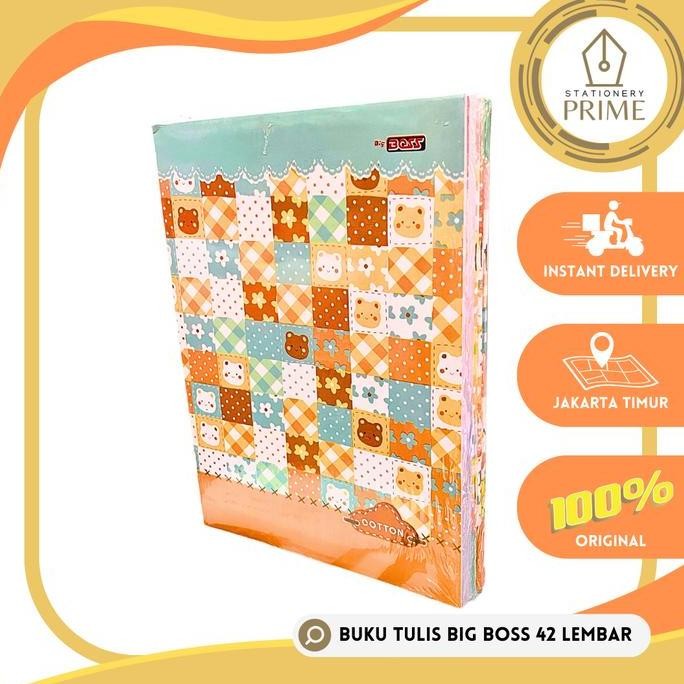 

Buku Tulis Big Boss Isi 42 Lembar
