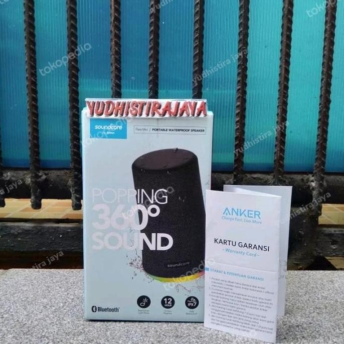 Anker Soundcore Flare Mini IPX7 Waterproof Bluetooth Speaker Resmi