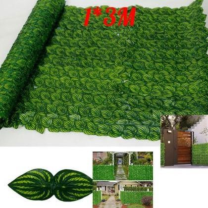 Tanaman Hias Daun Rambat Sintetis Panjang 13M/Daun Hias Ornamen Dekorasi Rumah Pagar Dinding /Roll D