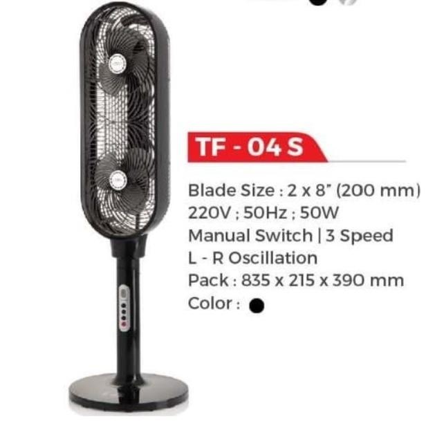 Terlaris Maspion Tower Fan 8 Iinch Tf-04 S