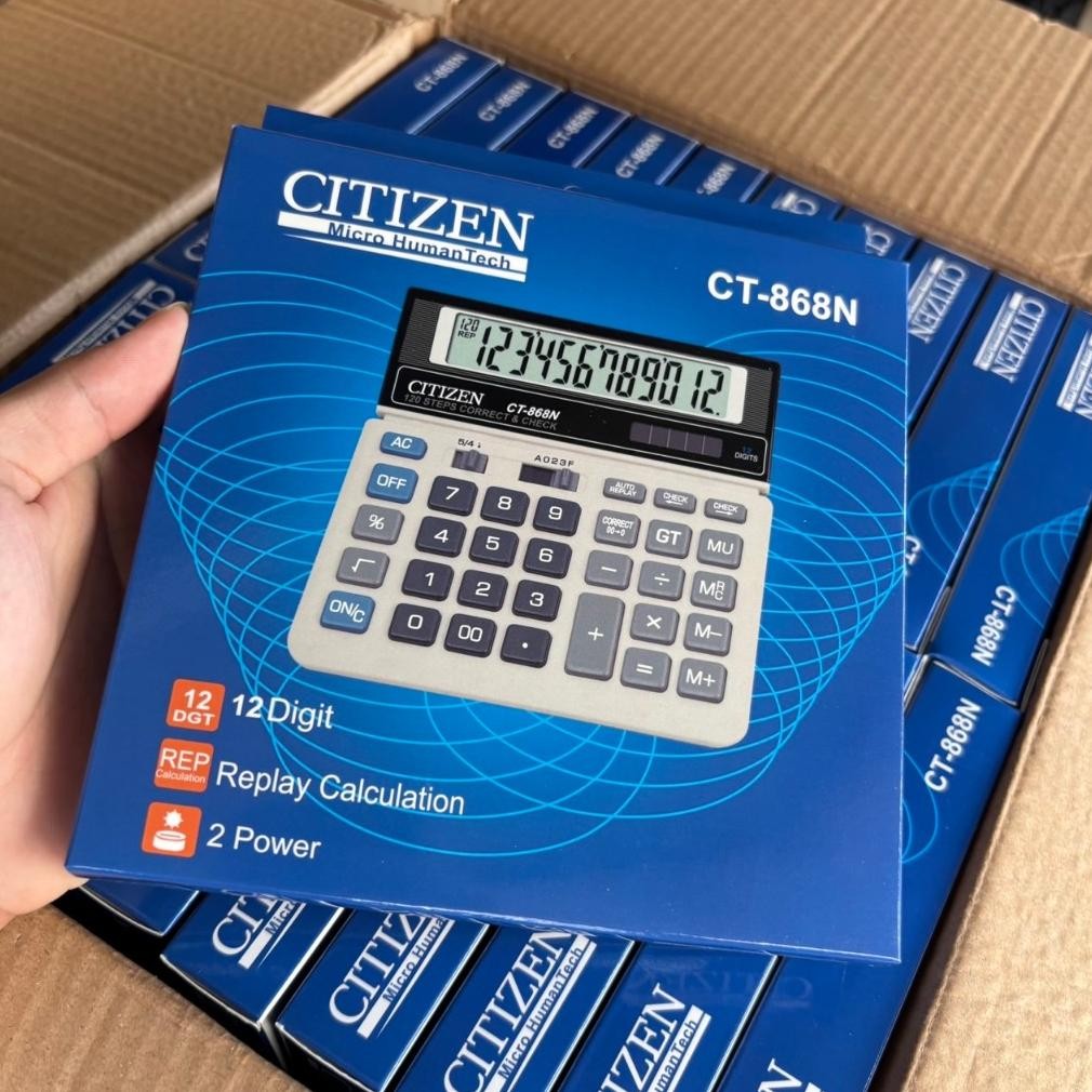 

Promo - Kalkulator Check CITIZEN CT 512 12 Digit - Dual 2 Power // Calculator - Kalkulator Sekolah - Kalkulator Kantor - Kalkulator Dagang ,,