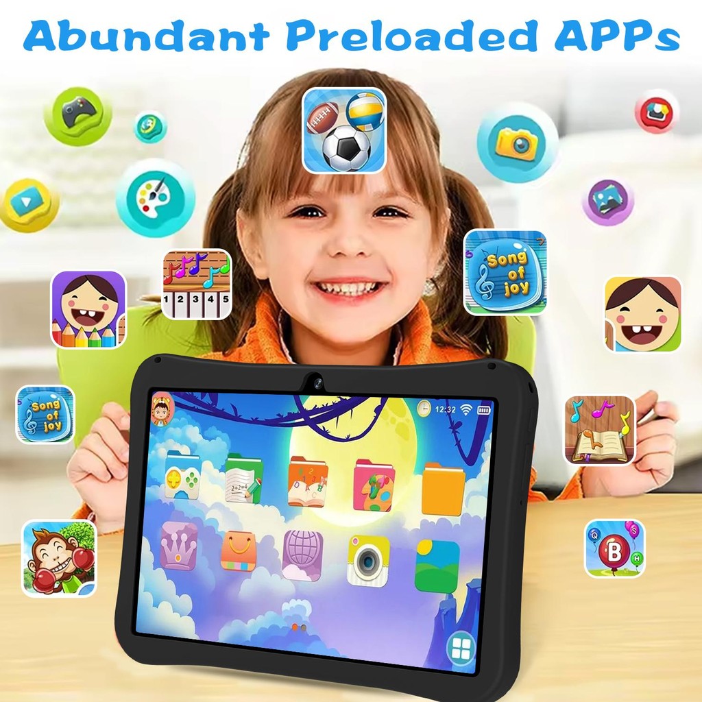 Tablet PC OFFROADING Tab F13 Baru 6GB + 128GB Tablet Android Touch Screen 7 Inci-10 lnci Layar Full 