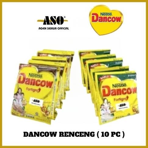 

New - DANCOW fortigro susu bubuk RENCENG ( ISI 10 ) PROMO !!! ..