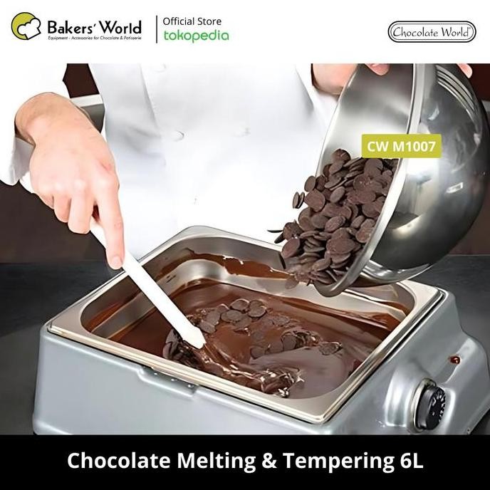 

TERBARU - Electric Chocolate Melter & Tempering (6kg & 2x3kg) 140W - Peleleh