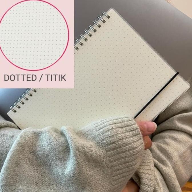 

Buku Tulis Jepang Dot Grid Lines A5 B5 Japanese Spiral Notebook