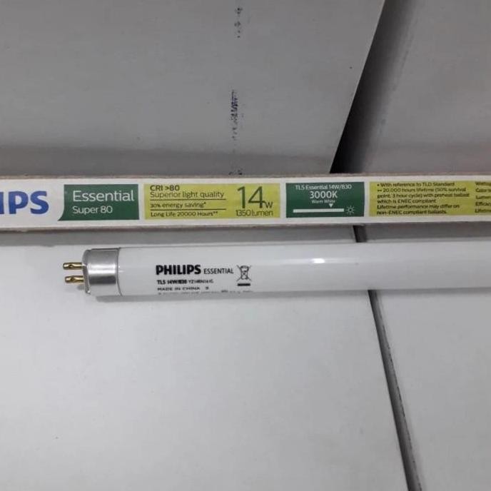 lampu t5 14watt refill philips original 830 860 840