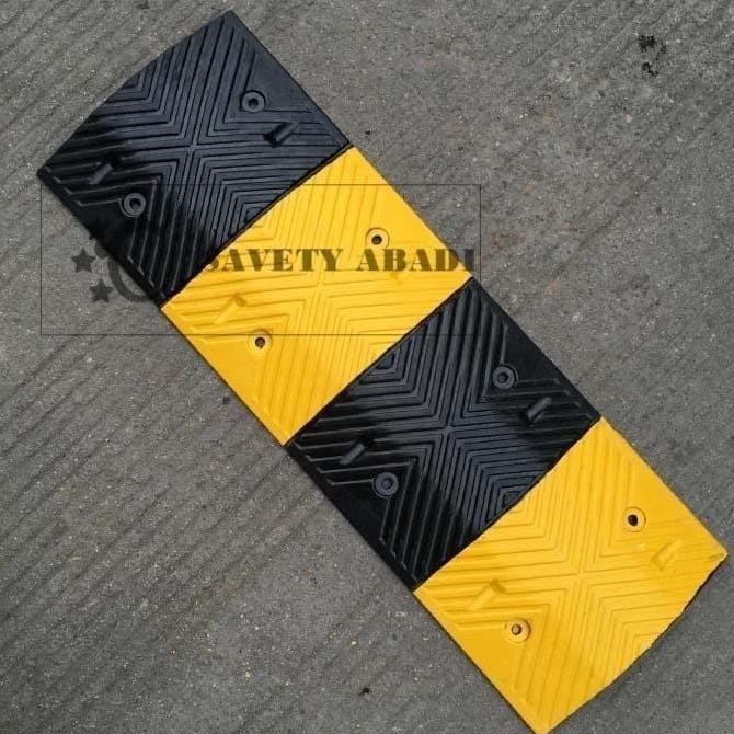 Promo Polisi Tidur 100CM Karet Rubber Speed Hump Polisi Tidur Karet
