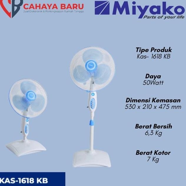Miyako Kas 1618 Kb Kipas Angin