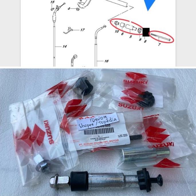 Baut Karet Dalam Jalu Stang Satria Fu Injeksi Expander Handle Balancer