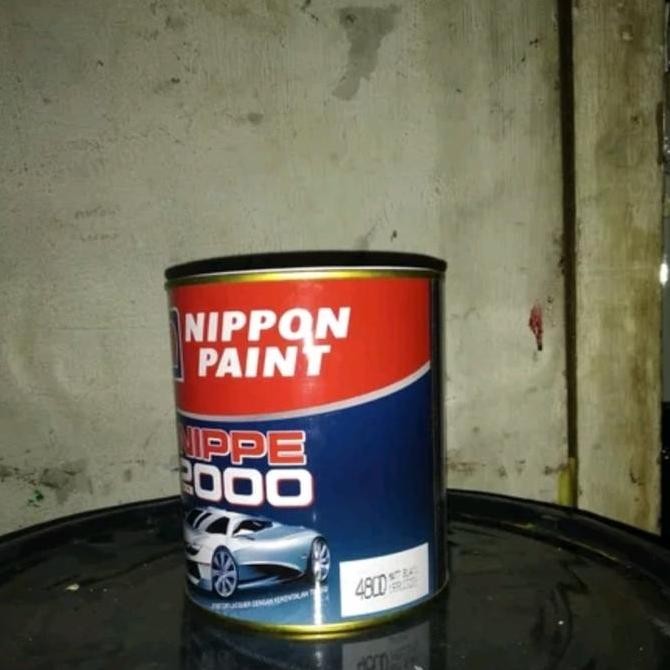 Cat Nippe 2000 Hitam Doff Matt Black 1 liter